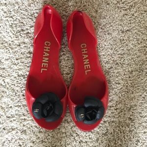 Peep toe Jellies just in time for summer!